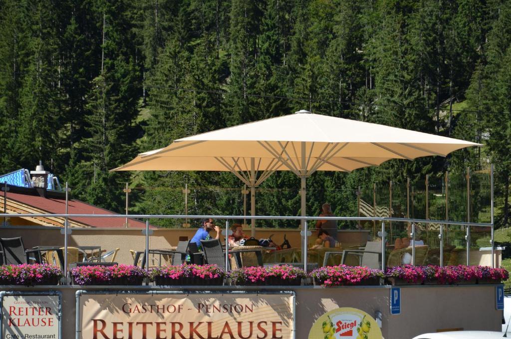 Gasthaus-Pension Reiterklause Leutasch Dış mekan fotoğraf