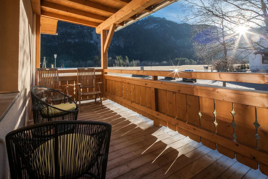 Gasthaus-Pension Reiterklause Leutasch Dış mekan fotoğraf
