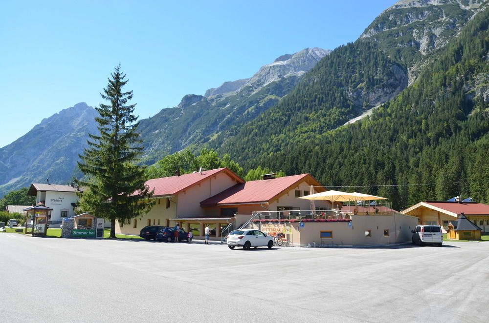 Gasthaus-Pension Reiterklause Leutasch Dış mekan fotoğraf