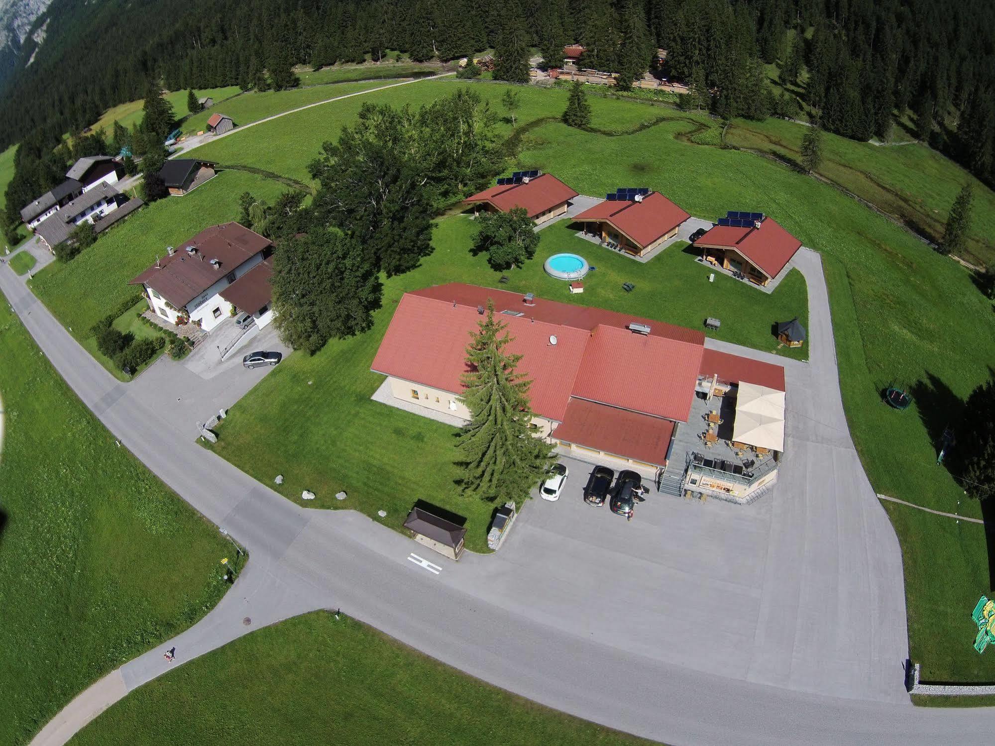 Gasthaus-Pension Reiterklause Leutasch Dış mekan fotoğraf